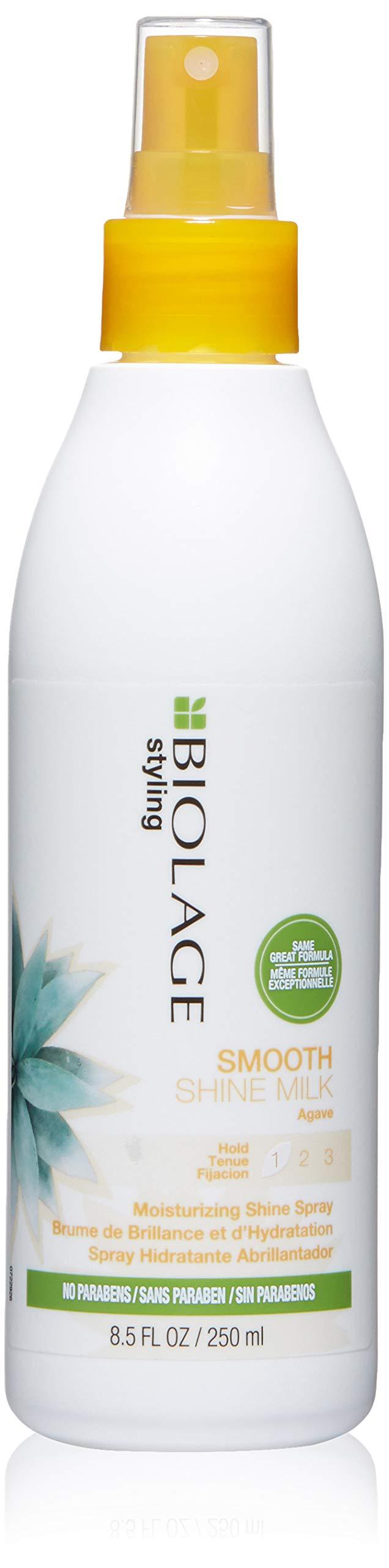 BIOLAGE Smooth Shine Milk | Lightweight Moisturizing & Shine Hairspray | Paraben-Free | For All Hair Types | 8.5 Fl Oz - BeesActive Australia