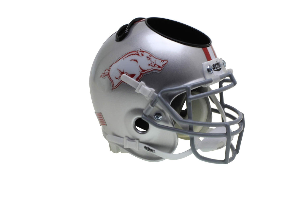 Schutt NCAA Arkansas Razorbacks Football Helmet Desk Caddy Alt. 2 - BeesActive Australia