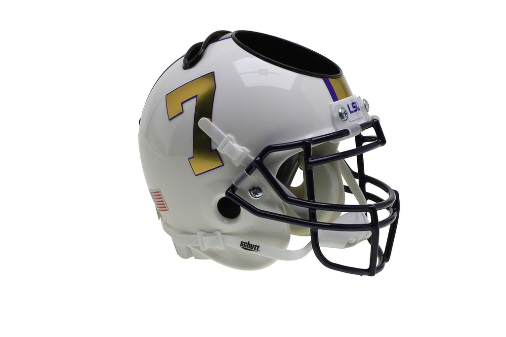 Schutt NCAA LSU Tigers Football Helmet Desk Caddy 7 Alt. 3 - BeesActive Australia