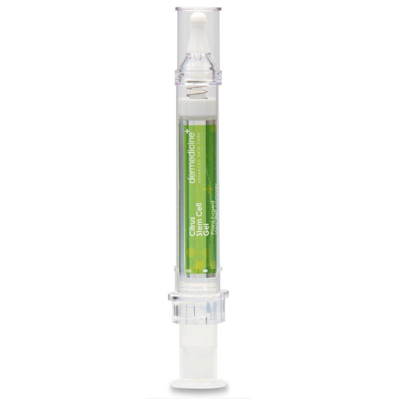 Citrus Stem Cell Gel for Face in Easy to Use targeted Syringe applicator | with Vitamin C, Retinol, Ceramides, Fruit Stem Cell Extract | May Help Hydrate, Firm and Brighten Skin | 0.4 oz / 12 g - BeesActive Australia