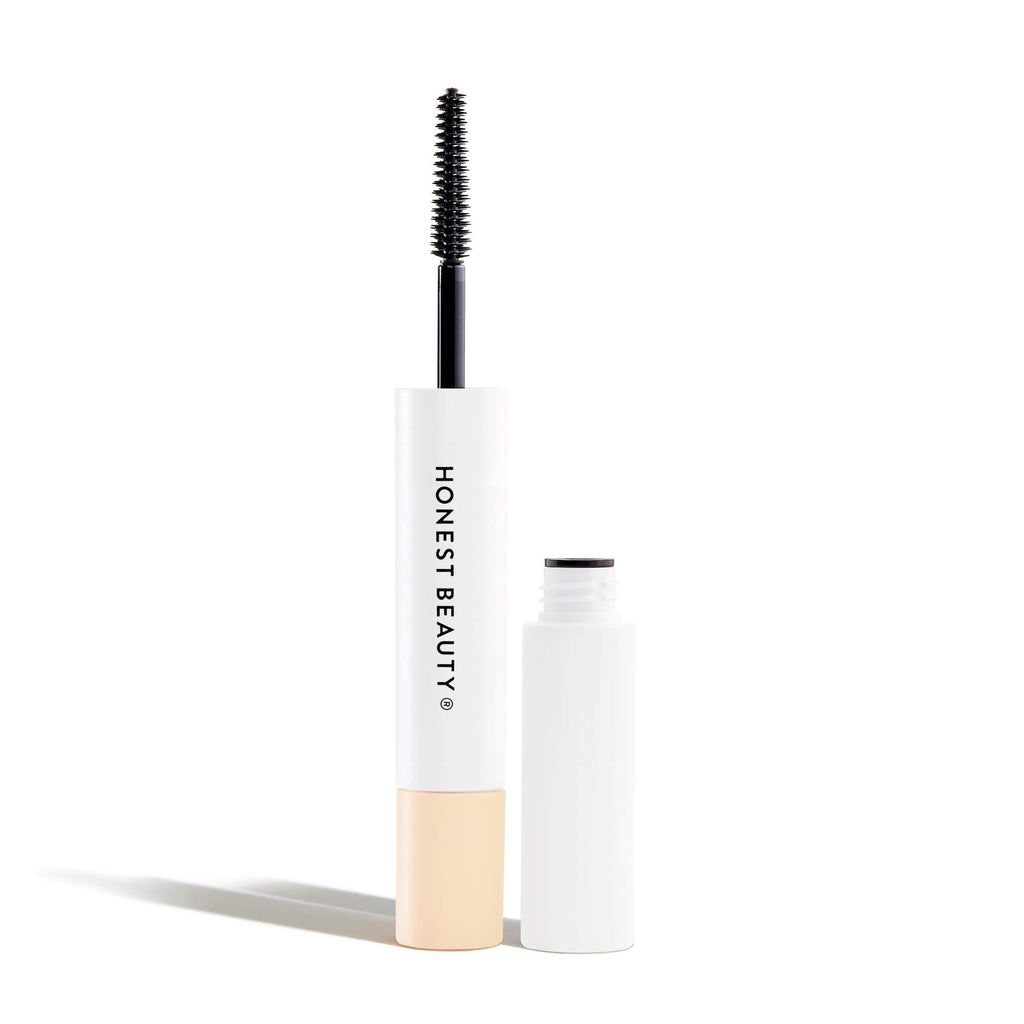 Honest Beauty Extreme Length Mascara + Lash Primer | 2-in-1 Boosts Lash Length, Volume & Definition | Silicone Free, Paraben Free, Dermatologist & Ophthalmologist Tested | 0.2 Fl Oz, Black Mascara/Lash Primer - BeesActive Australia