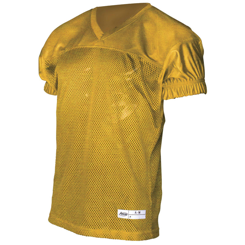 ADAMS USA Jersey Football Youth Dazzle Yoke and Sleeve W/Elastic Large Gold - BeesActive Australia