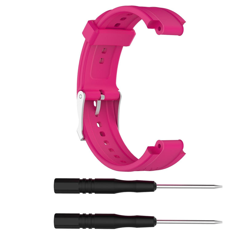 ZSZCXD for Garmin Forerunner 25(Women's) Band, Silicone Wristband Replacement Watch Band Strap for Garmin Forerunner 25, Small Size Band Rose Small size band,For Women - BeesActive Australia