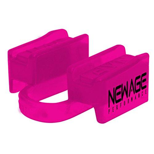 New Age Performance 6DS Sports and Fitness Weight-Lifting Mouthpiece - Lower Jaw - No-Contact - Includes Case - Pink - BeesActive Australia