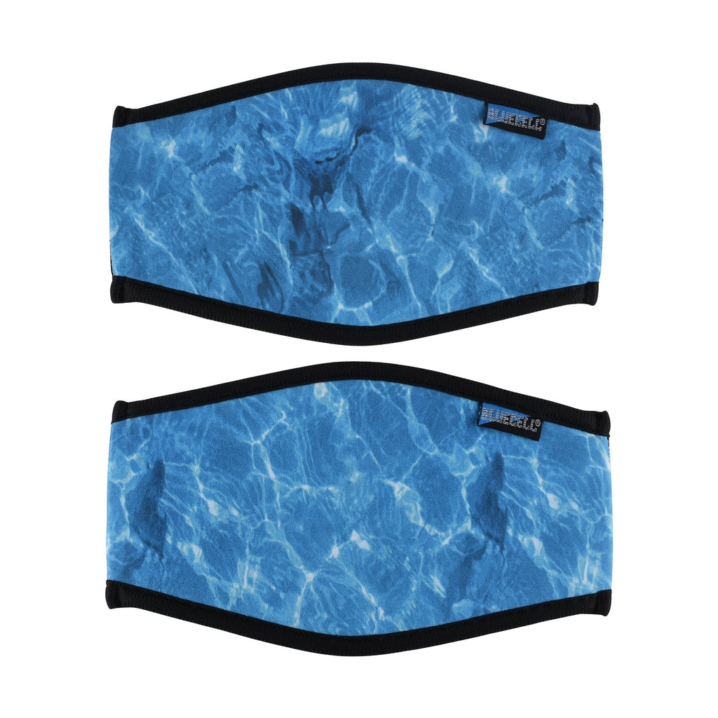 Bluecell 2pcs Ocean Pattern Neoprene Diving Mask Strap Cover (Ocean) - BeesActive Australia