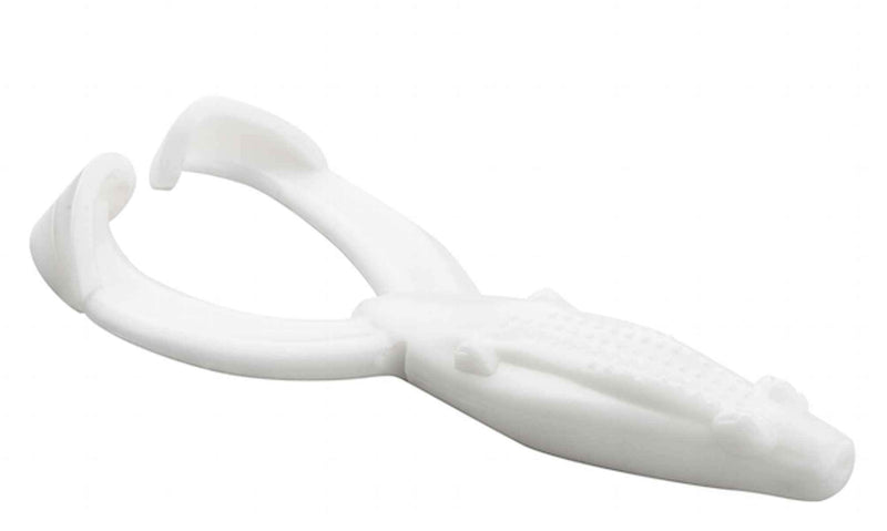 YUM Tip Toad 4 1/2 inch Soft Plastic Frog White - BeesActive Australia