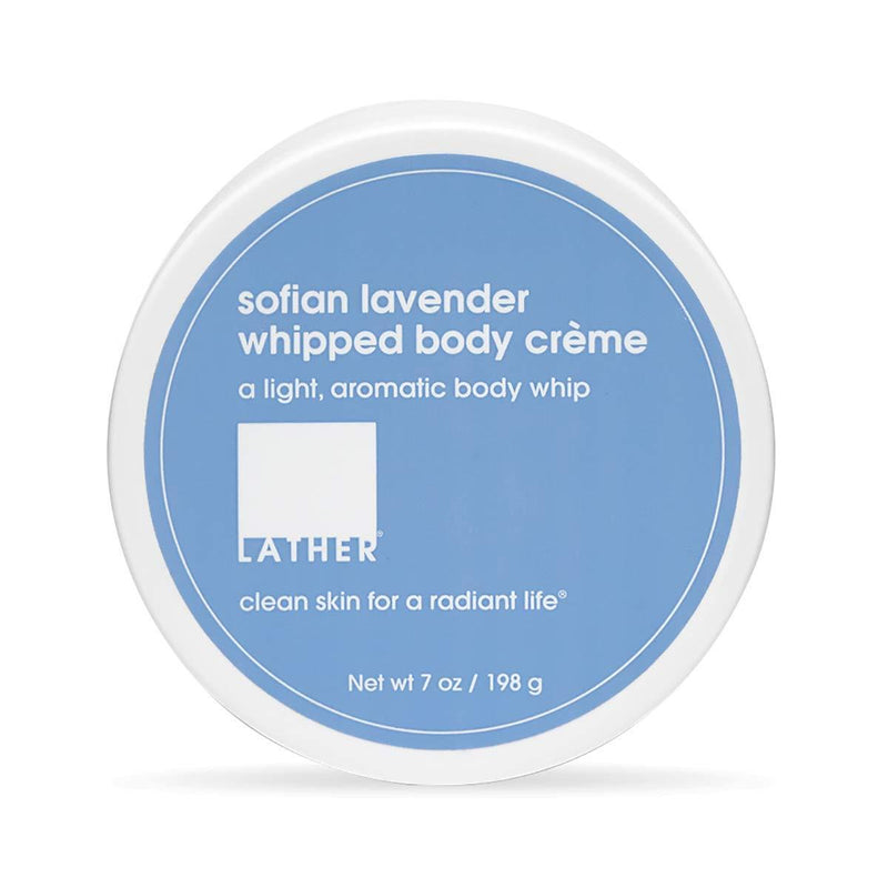 LATHER Sofian Lavender Body Crème with Shea Butter, 7 Ounce - BeesActive Australia