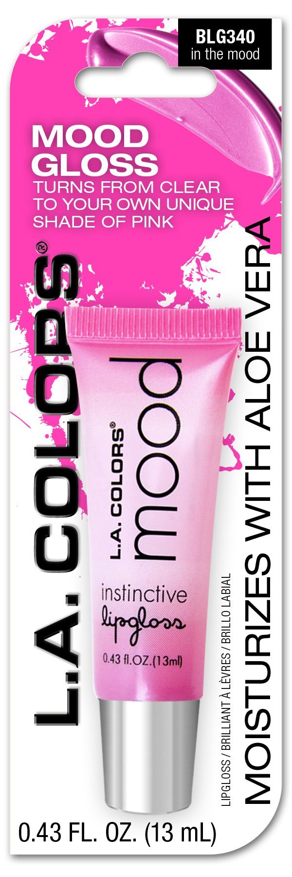 L.A. COLORS Lip-gloss In The Mood, 1 Ounce (CBLG340) - BeesActive Australia