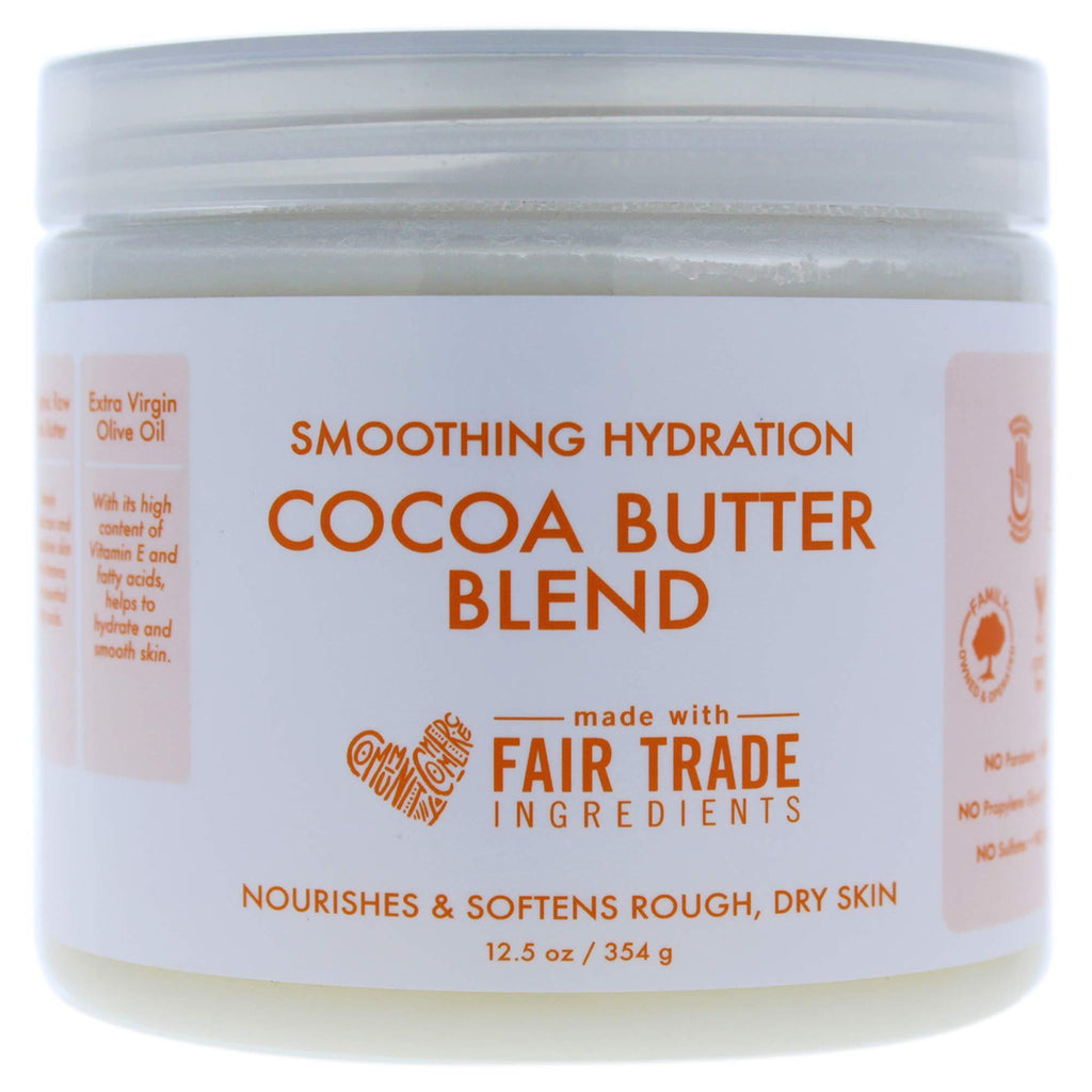 Shea Moisture Smoothing Hydration Cocoa Butter Blend By Shea Moisture for Unisex - 12.5 Oz Body Cream - BeesActive Australia