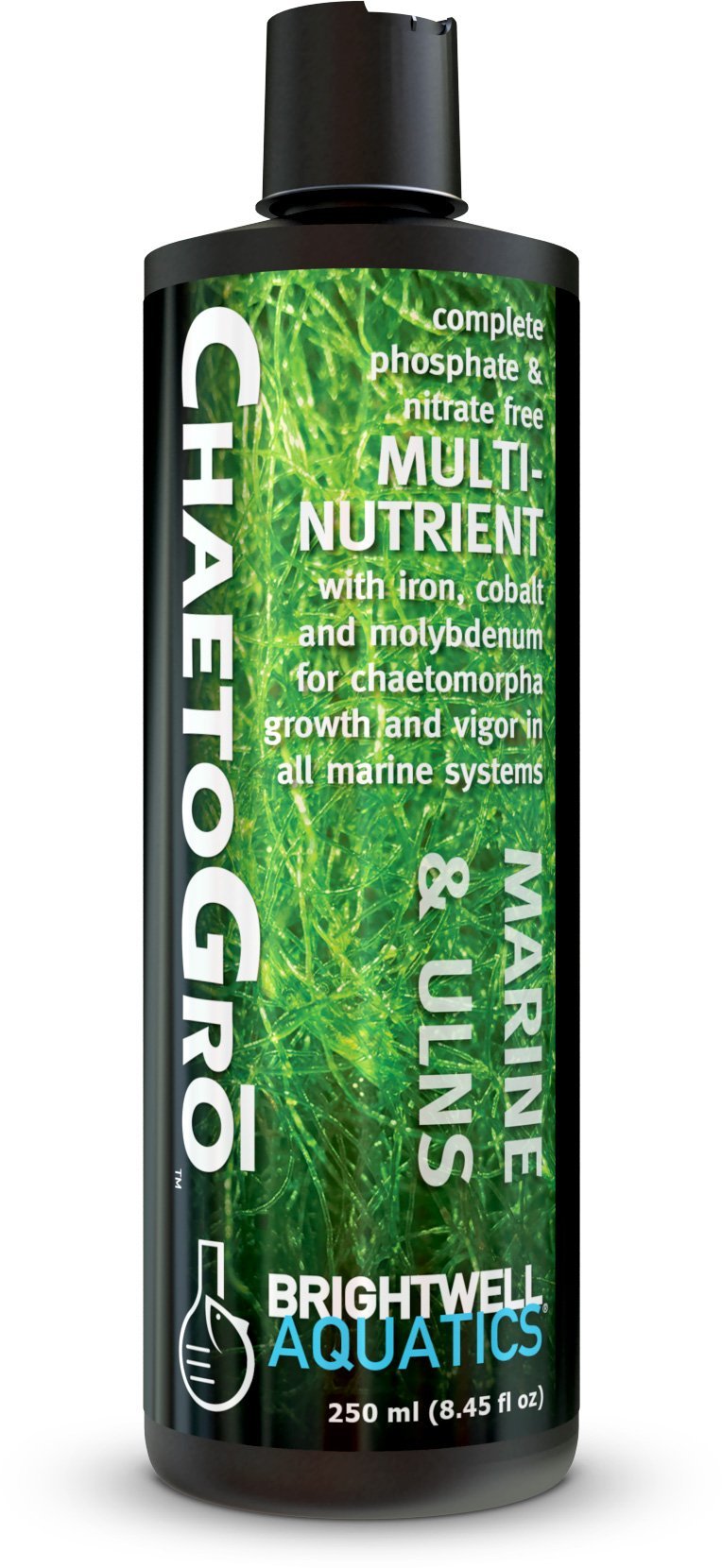 [AUSTRALIA] - Brightwell Aquatics Chaeto Gro - Multi-Nutrient Supplement for Chaetomorpha Algae Growth in Marine Aquarium Tanks 250-ML 
