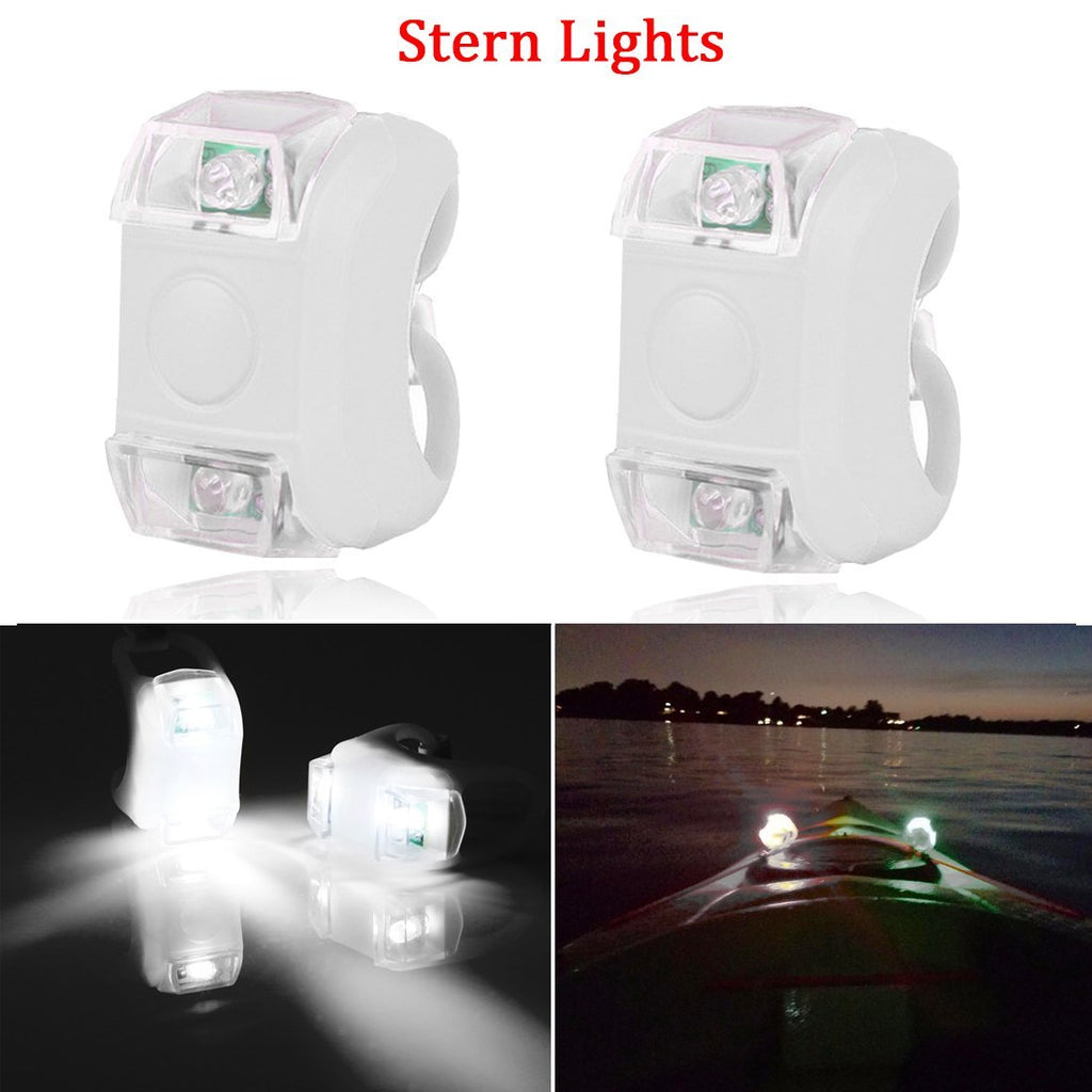 [AUSTRALIA] - Botepon Marine Boat Bow Led Navigation Lights Stern Lights Emergency Lights for Boat Pontoon Kayak Dinghy Yacht Vessel Catamaran White 