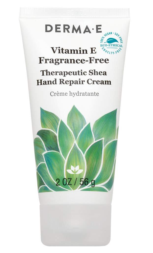 DERMA E Vitamin E Fragrance-Free, Therapeutic Moisture Shea Hand Cream, 2 oz - BeesActive Australia