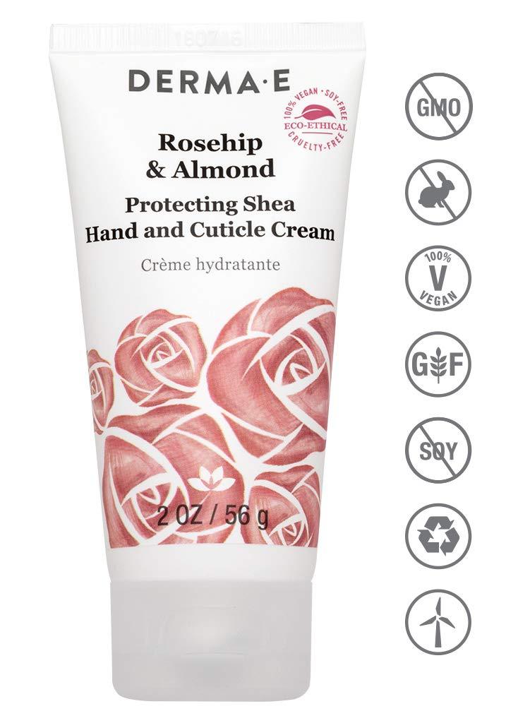 DERMA-E Protecting Shea Hand & Cuticle Cream, Rosehip & Almond, 2 Oz - BeesActive Australia