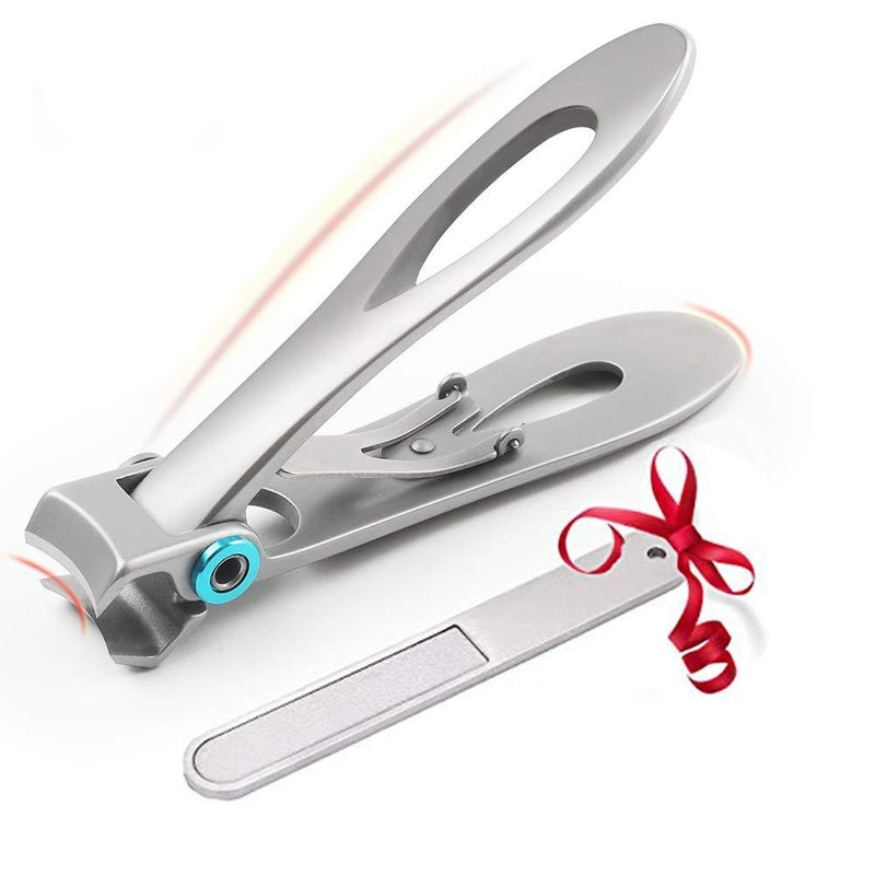 Toe Nail Clippers Nail Clippers Large Toenail Clippers for Thick Nails Heavy Duty Stainless Steel Toenail Clippers for Seniors Wide Jaw Opening,Ultra Sharp, Cuts Smoothly and Cleanly, Rust Proof Silver - BeesActive Australia