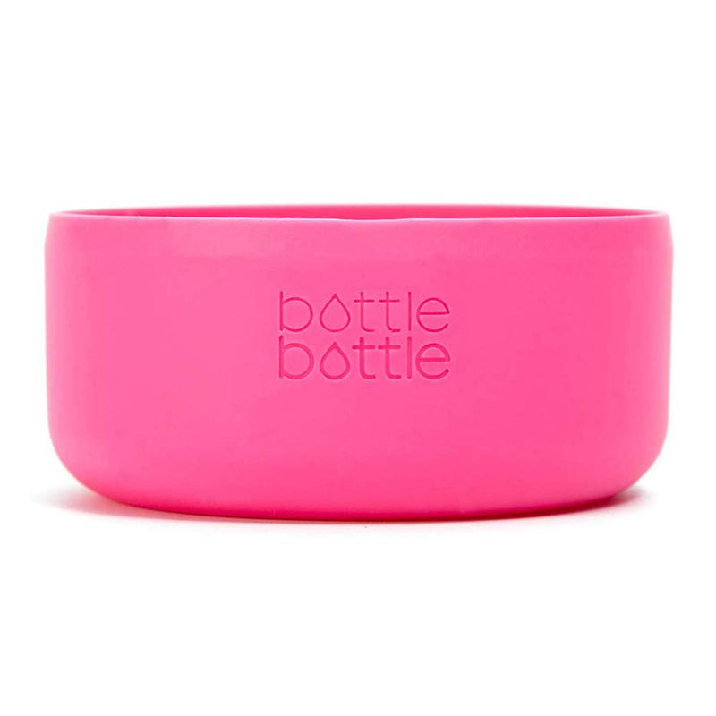 bottlebottle Protective Silicone Sleeve Fit 12-64oz for Hydro Sports,Simple Modern,Takeya,MIRA, Iron Flask and Other Brand Water Bottle, BPA Free Anti-Slip Bottom Sleeve Cover Flamingo Pink Fits 32 and 40 oz standard mouth Bottles - BeesActive Australia