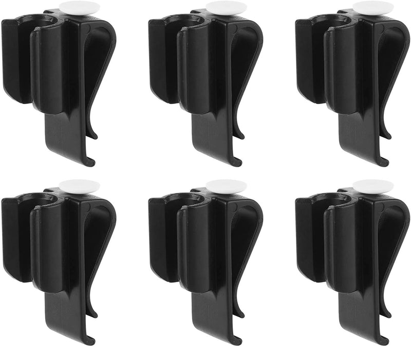 Bluecell 6pcs Black Color Golf Bag Clip on Putter Holder Golf Putter Clip - BeesActive Australia