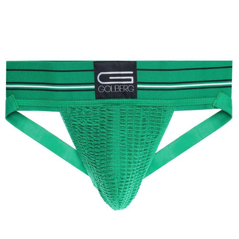 [AUSTRALIA] - GOLBERG G Athletic Supporter - Naturally Contoured Waistband - Multiple Colors XX-Large / 50-58 Waist Envy Green 