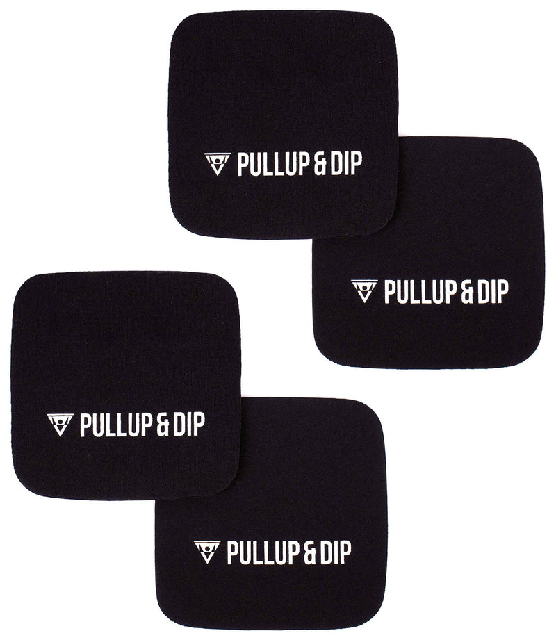 PULLUP & DIP Neoprene Grip Pads for Weightlifting [Set of 4], Workout Pads, The Alternative to Gym Workout Gloves, Gym Pads for Weightlifting & Calisthenics, No More Sweaty Gym Gloves - BeesActive Australia