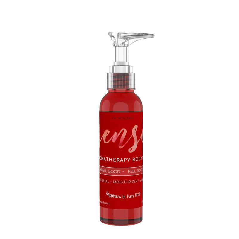 SENSE Relaxing Organic Body Oil | Every Day Use Massage Oil, Aroma Therapy, Natural Skin Moisturizer |100% Hypoallergenic | Made in the USA 4 Ounce - BeesActive Australia