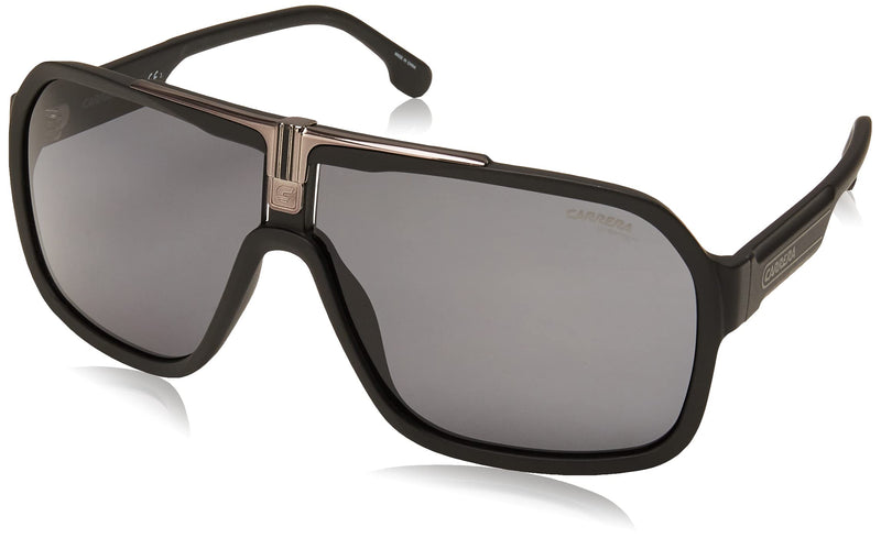 Carrera Men's 1014/S Shield Sunglasses Black Gold/Brown Gold 64 Millimeters - BeesActive Australia