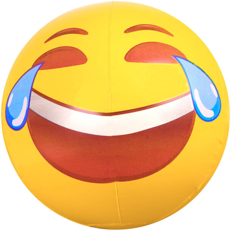 [AUSTRALIA] - Coconut Float Emoji Beach Ball Tears of Joy - Laughing & Fun Emoji 18 in Beach Ball Tears of Joy Emoji 