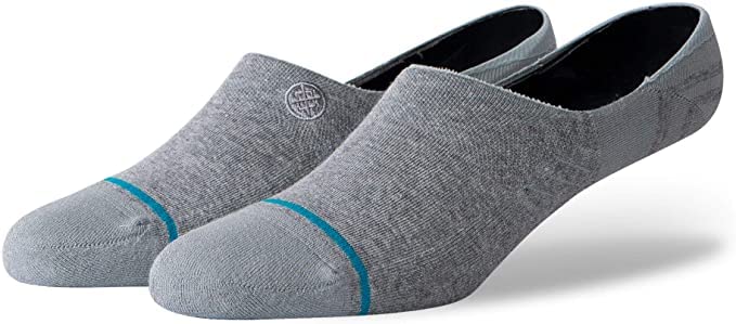 Stance mens Gamut 2 No Show Large Gray - BeesActive Australia