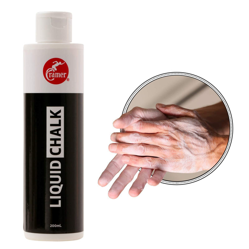[AUSTRALIA] - Cramer Liquid Gym Chalk, 100 mL Bottle for Improving Grip During Weightlifting, Power Lifting, Gymnastics, Pole Fitness, & Rock Climbing, Less Messy Than Block Chalk 