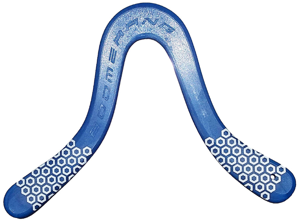 [AUSTRALIA] - Manu Pro Blue Boomerang - for Kids 8-80! Great Molded Boomerangs Designed by World Champion Manuel Schuetz! 