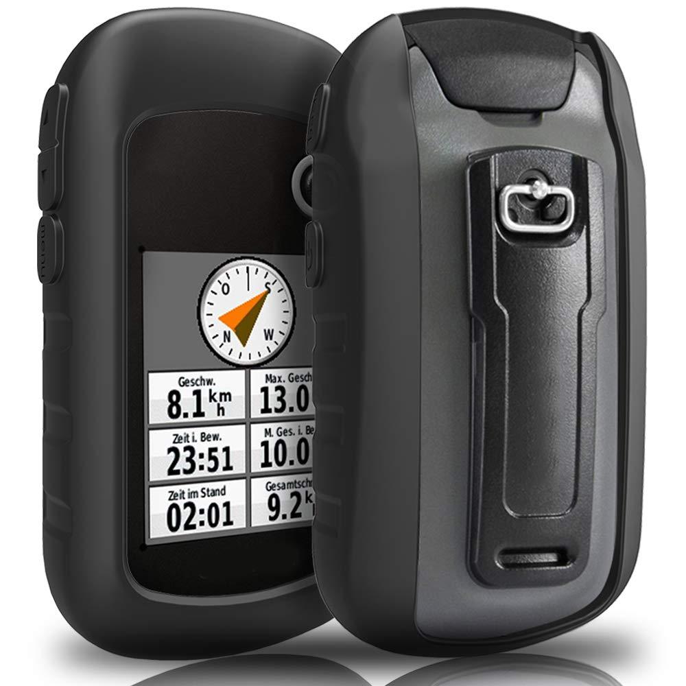 [AUSTRALIA] - TUSITA Case for Garmin eTrex 10 20 20X 22X 30 30X 32X - Silicone Protective Cover - Handheld GPS Navigator Accessories (Black) 