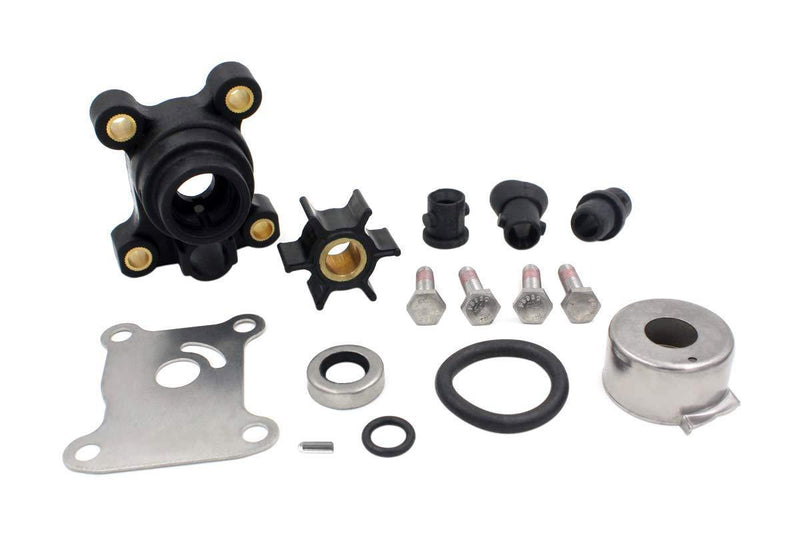 [AUSTRALIA] - UANOFCN Impeller Water Pump Repair Kit for Johnson Evinrude 1974-up 394711 0394711 18-3327 9.9-15 HP Outboard Water Pump Kit with Housing 