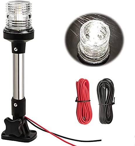 YOUNG MARINE 3 Nautical Mile Navigation Anchor Lights All Round 360° White LED 12-24V 9" - BeesActive Australia