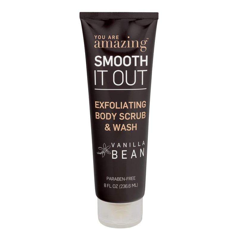 You Are Amazing Smooth it Out"Vanilla Bean" Exfoliating Body Scrub & Wash (8 oz) - BeesActive Australia