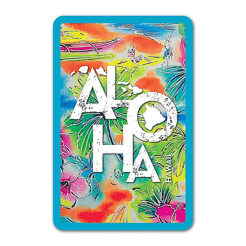 Welcome to the Islands Hawaii Playing Cards Tropical Aloha - BeesActive Australia
