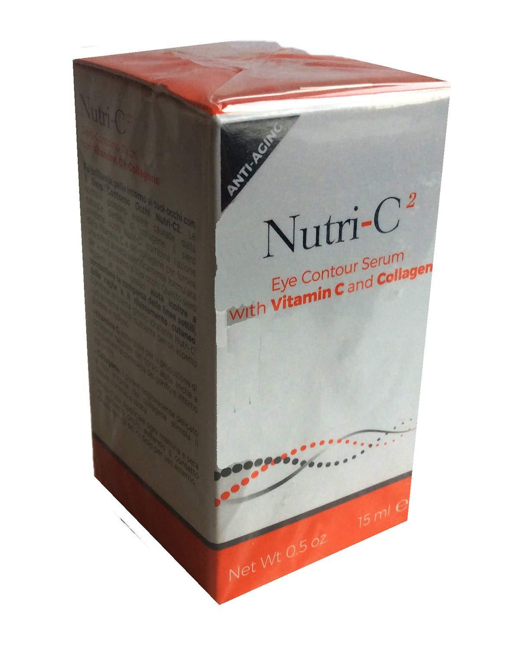 Nutri-Vitamin C Anti-Aging Eye Contour Serum with Collagen, 0.5 oz - BeesActive Australia