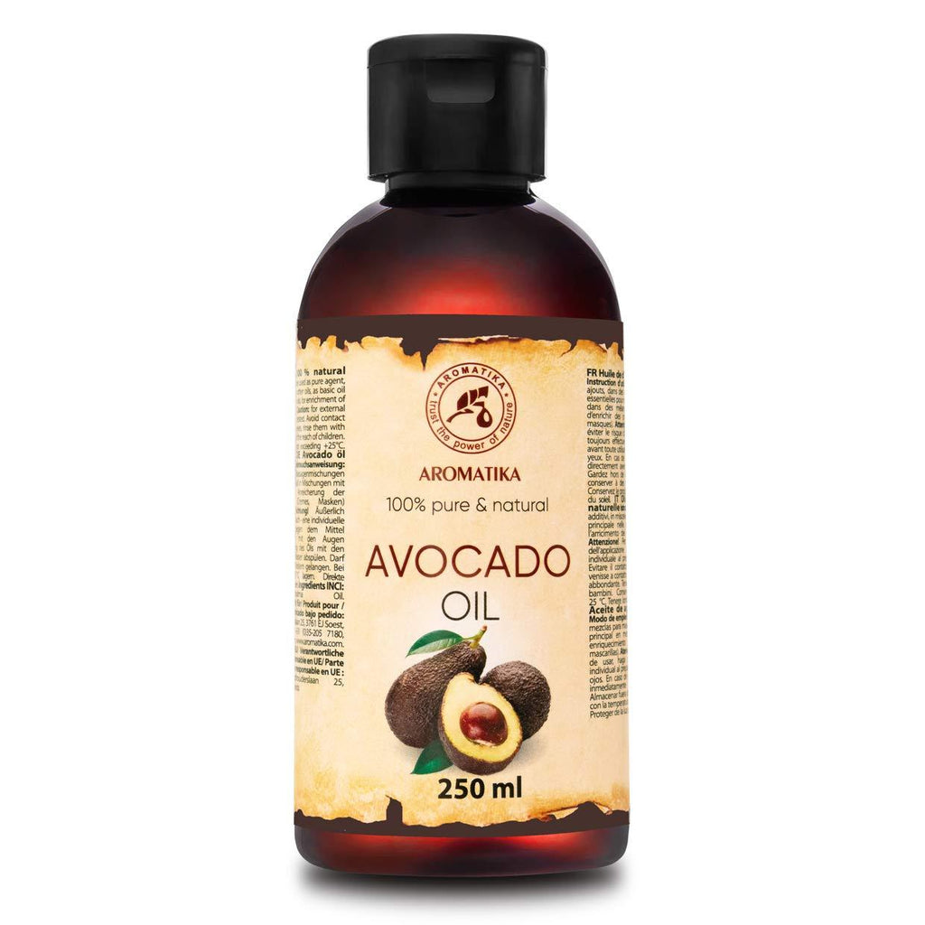 Avocado Oil 8.5 oz - Persea Gratissima Oil - South Africa - 100% Pure & Natural - Best Benefits for Skin - Hair - Body - Face Care - Massage - BeesActive Australia
