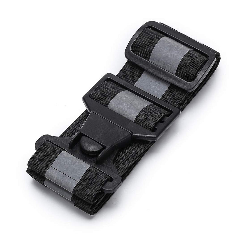 A-SAFETY Glow Belt - Running Belt - Reflective Belt - PT Belt - Military Reflective Belt(Yellow,Orange,Black,White) Black - BeesActive Australia