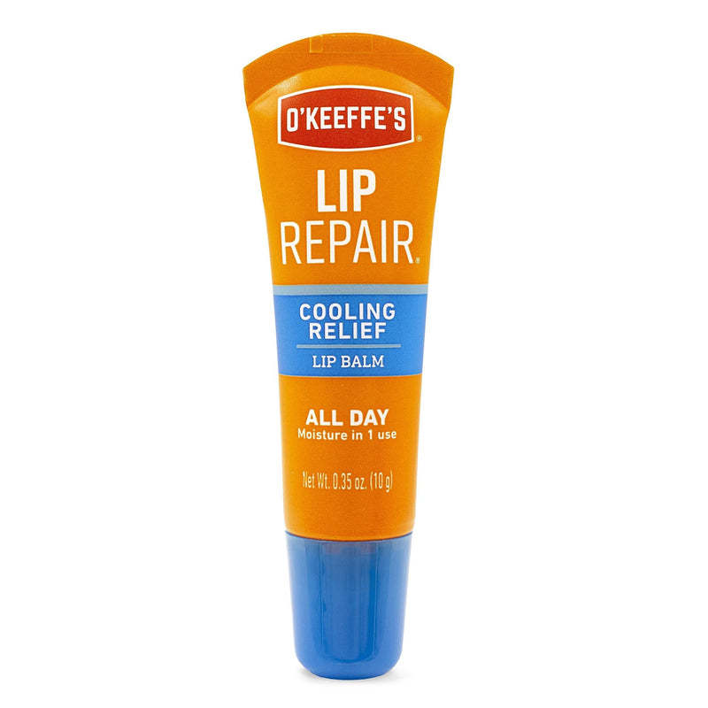 O'Keeffe's Cooling Relief Lip Repair Lip Balm.35 Ounce Tube, Clear (K0810141) 1 - Pack .35 oz. - BeesActive Australia