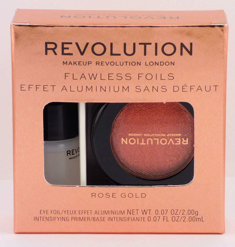 Makeup Revolution Flawless Foils Eyeshadow, Rose Gold - BeesActive Australia