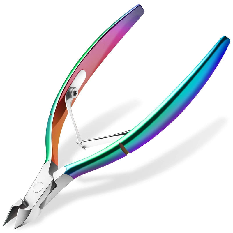 Cuticle Trimmer Cuticle Cutter Nippers Clippers - Ejiubas Cuticle Remover Tool Professional Stainless Steel Cuticle Scissors Manicure Pedicure Tool for Fingernails Not Include Cuticle Pusher - BeesActive Australia