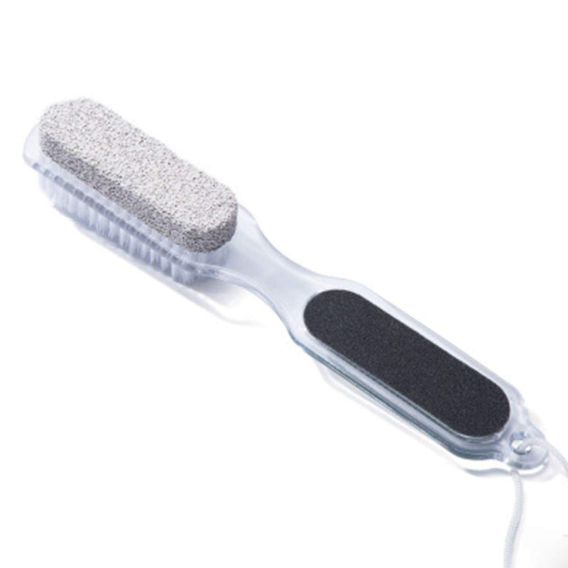 4 Pack Pumice Stone 4 in 1 Foot Brush Body Brush with Handle Pedicure Tool Exfoliating Scrubber for Dead Skin - BeesActive Australia
