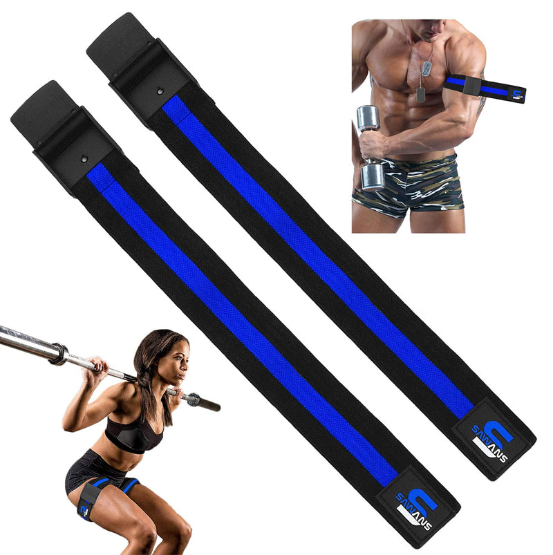 SAWANS Exercise Obstruction Bands Blood Flow Resistance Bands Fitness Specially Muscle Growth Designed Pairs - BeesActive Australia