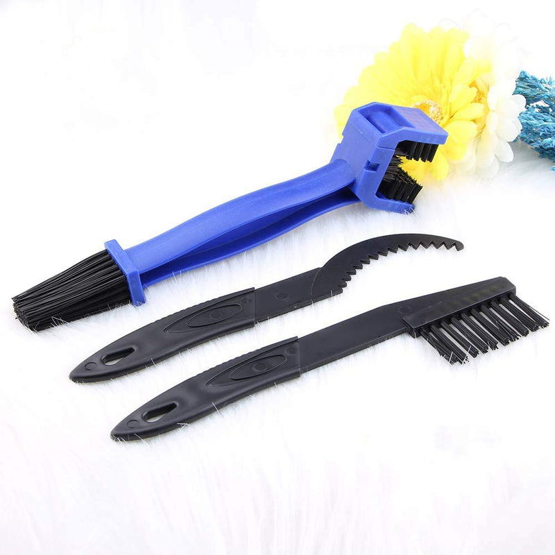 Bike Chain cleaner tool Motorcycle Set – OIBTECH Durable Bicycle Chain Gears Maintenance Cleaning Brush Kit for All Type Chain Gears（3 Kinds） - BeesActive Australia