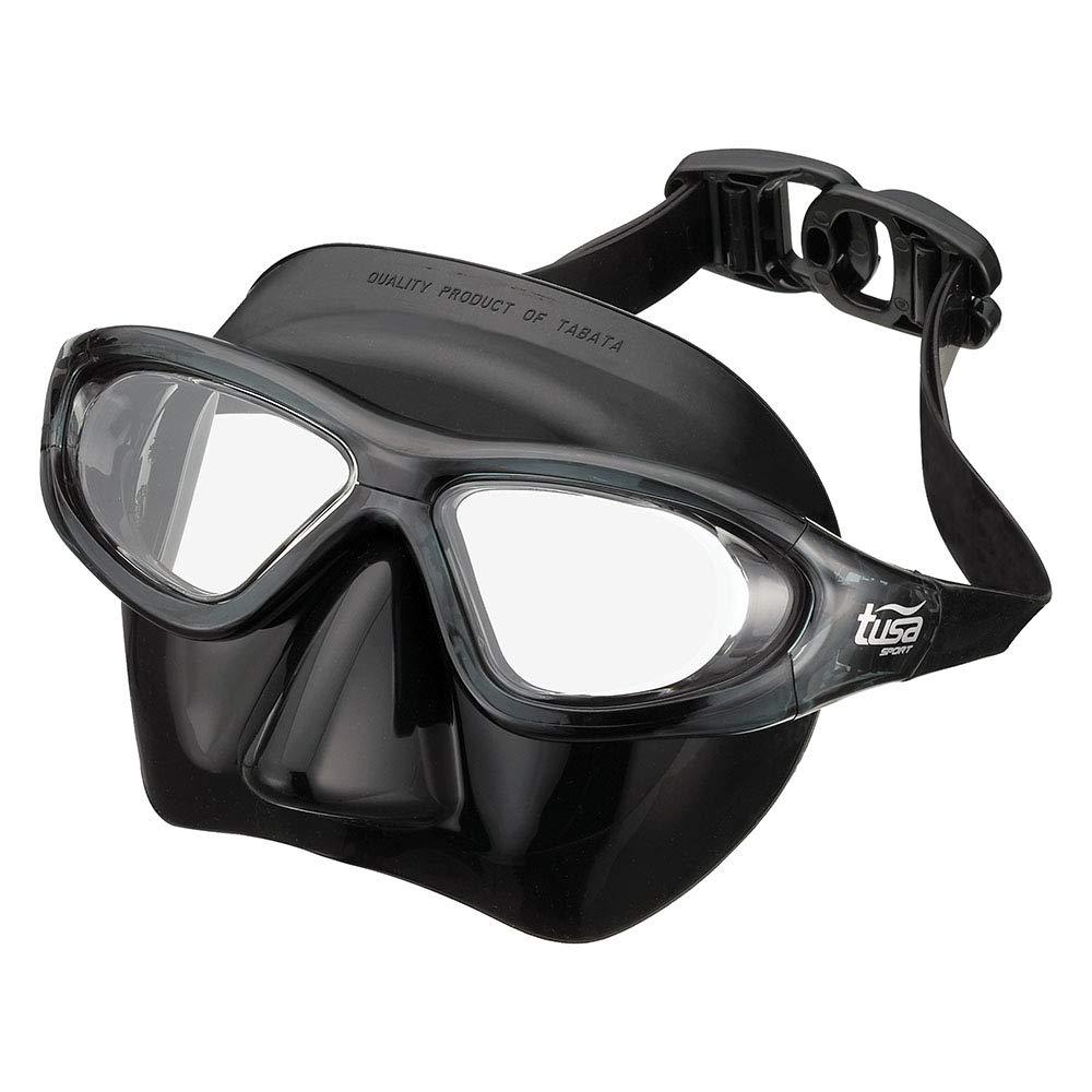 [AUSTRALIA] - TUSA Sport Adult Free Diving Mask Black/Smoke 