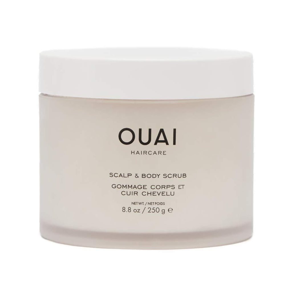 OUAI Scalp & Body Scrub. Deep-Cleansing Scrub for Hair and Skin that Removes Buildup, Exfoliates and Moisturizes. Made with Sugar and Coconut Oil. Free from Parabens, Sulfates and Phthalates (8.8 8.8 Ounce (Pack of 1) - BeesActive Australia