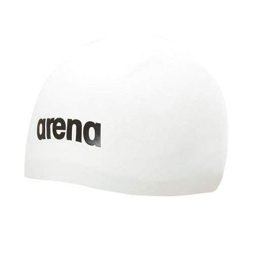 Arena 3D Soft Swim Cap, White, Medium - BeesActive Australia