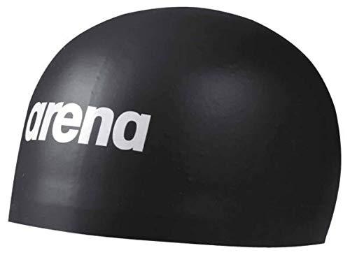 [AUSTRALIA] - Arena 3D Soft Swim Cap Black Large 