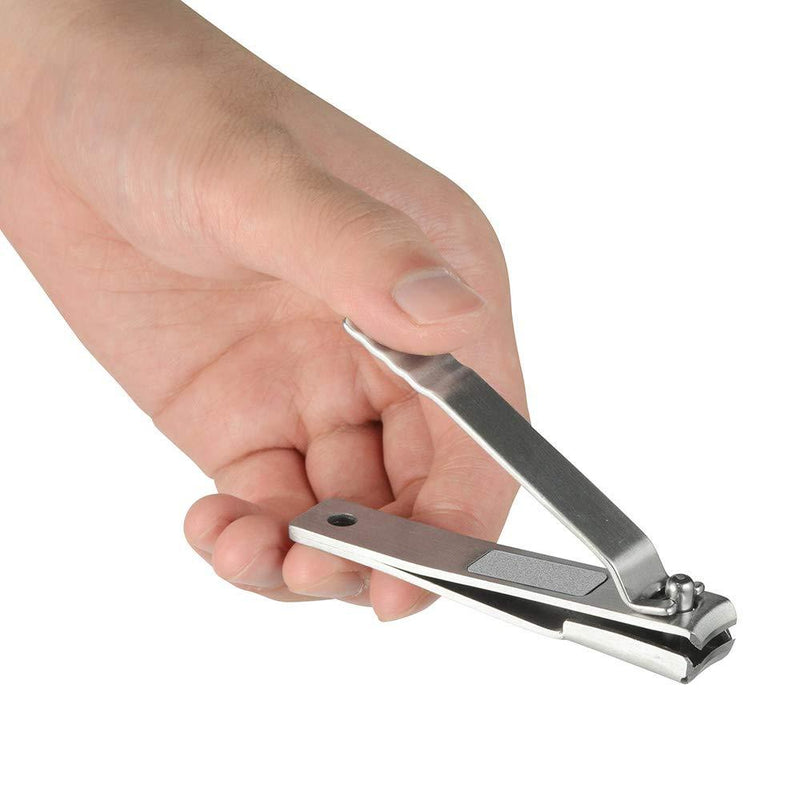 beTWEEX Heavy Duty Nail Clippers Stainless Steel with Nail File and Nail Catcher for Fingernails and Toenails - BeesActive Australia