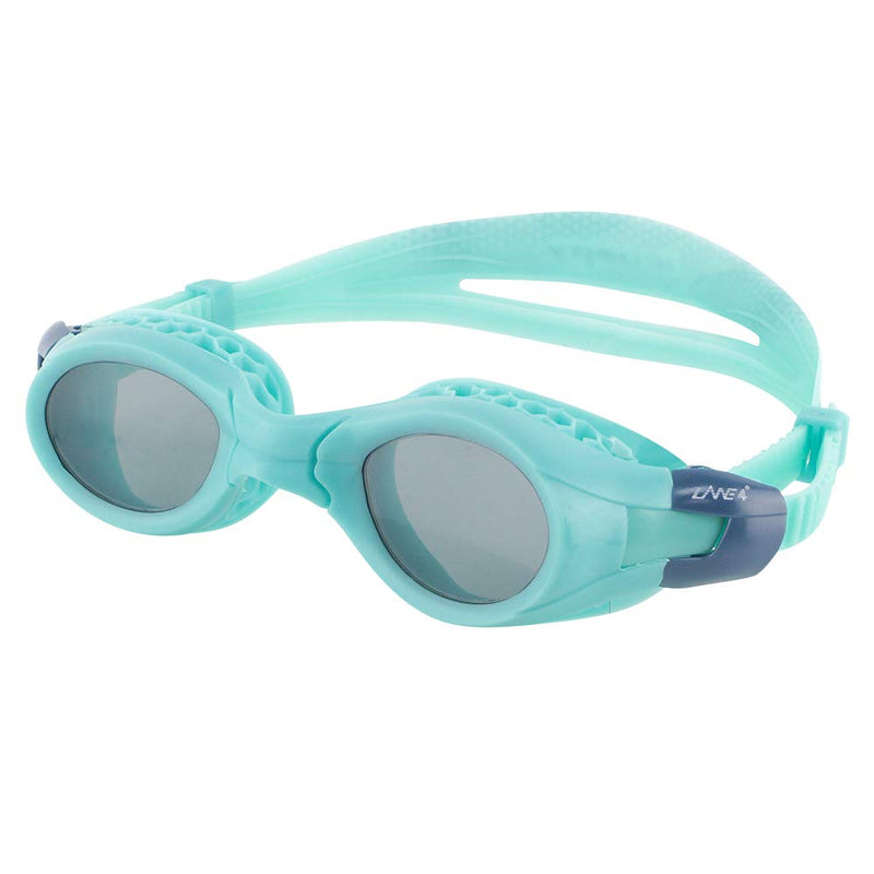 LANE 4 icompy VC-959 Junior Swim Goggle for Kids (95920) Smoke/Green - BeesActive Australia