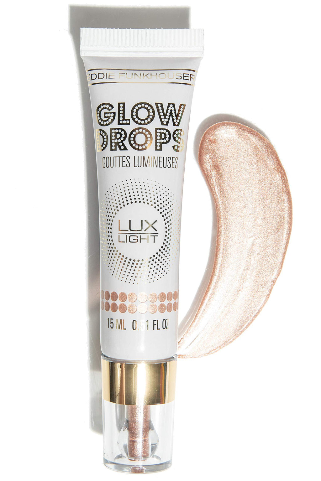 EDDIE FUNKHOUSER Luxlight Glow Drops Liquid Highlighter Makeup, Illuminator for Radiant Skin - BeesActive Australia