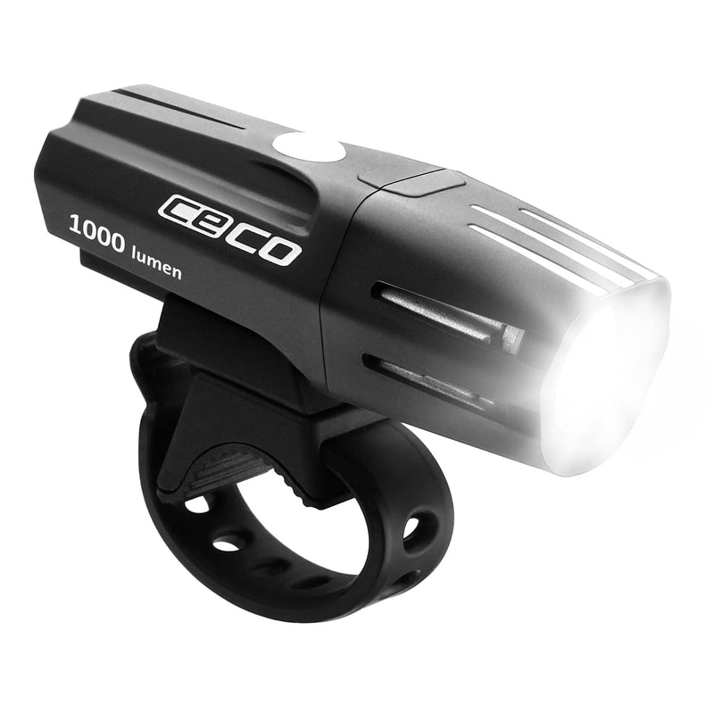 CECO-USA: 1,000 Lumen USB Rechargeable Bike Light  Tough & Durable IP67 Waterproof & FL-1 Impact Resistant Super Bright Model F1000 Bicycle Headlight  For Commuters, Road Cyclists & Mountain Bikers - BeesActive Australia